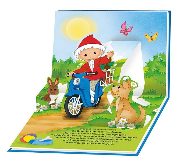 Produktbild: Tr&ouml;tsch Unser Sandm&auml;nnchen Pop Up Buch