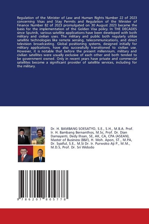 Produktbild: Policy Golden Visa for Foreign Investor Military Defense Systems