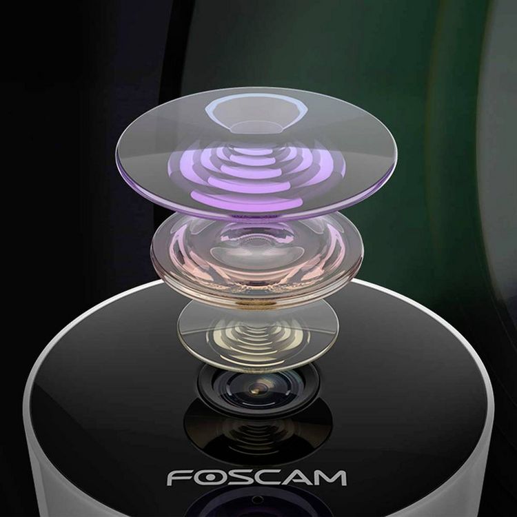 Produktbild: Foscam C5M WLAN IP &Uuml;berwachungskamera 3072 x 1728 Pixel