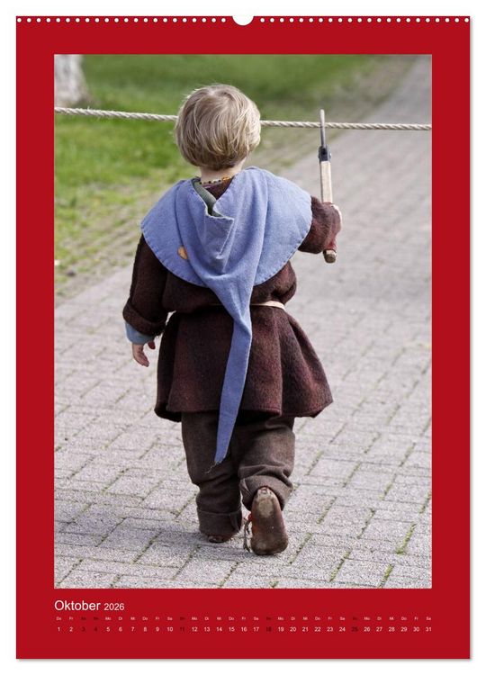 Produktbild: Ausflug ins Mittelalter (Wandkalender 2026 DIN A2 hoch), CALVENDO Monatskalender