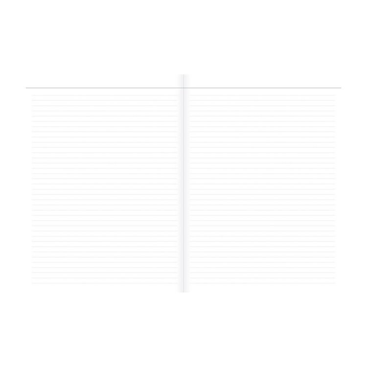 Produktbild: Notizbuch Ikon 15x21 64 Blatt liniert Luftschlange