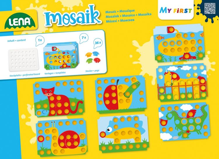 Produktbild: LENA 35630 - My First Mosaik Tiere