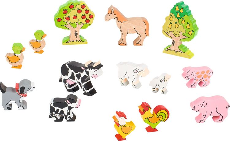 Produktbild: goki Bauernhoftiere, Set