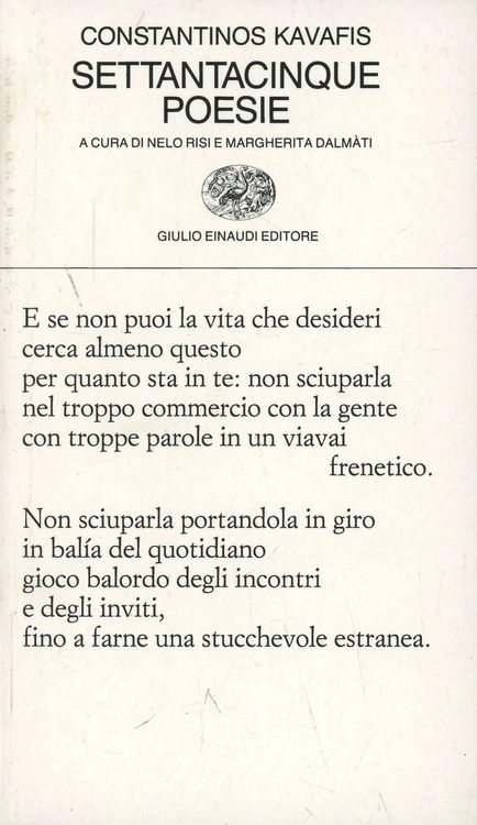 Produktbild: Settantacinque poesie