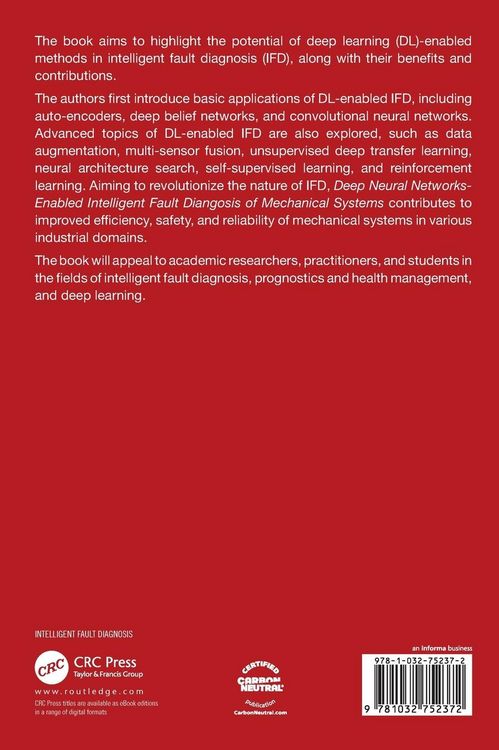 Produktbild: Deep Neural Networks-Enabled Intelligent Fault Diagnosis of Mechanical Systems