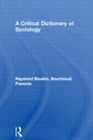 Produktbild: A Critical Dictionary of Sociology