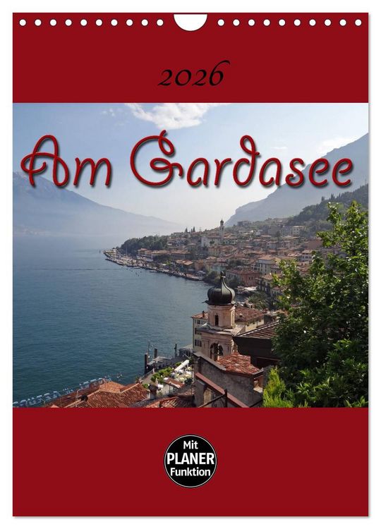Produktbild: Am Gardasee (Wandkalender 2026 DIN A4 hoch), CALVENDO Monatskalender