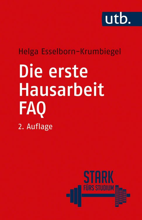Produktbild: Die erste Hausarbeit - FAQ