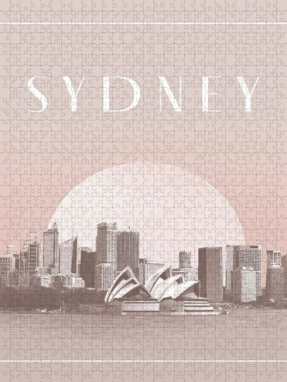 Produktbild: CALVENDO Puzzle Sydney | 1000 Teile Lege-Gr&ouml;&szlig;e 64x48cm Foto-Puzzle f&uuml;r gl&uuml;ckliche Stunden