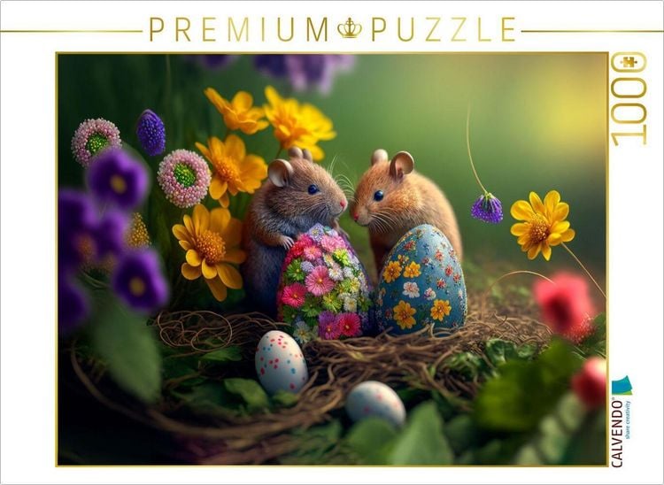 Produktbild: CALVENDO Puzzle Oh du sch&ouml;ne Fr&uuml;hlingszeit | 1000 Teile Lege-Gr&ouml;&szlig;e 64x48cm Foto-Puzzle f&uuml;r gl&uuml;ckliche Stunden