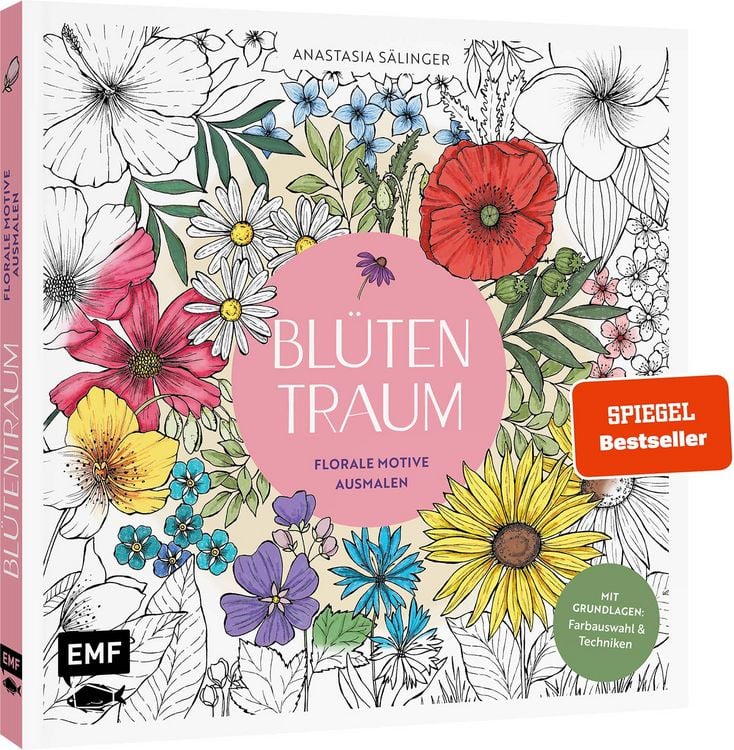 Produktbild: Bl&uuml;tentraum &ndash; Florale Motive ausmalen