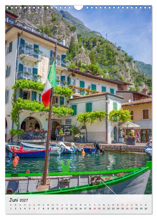 Produktbild: Limone sul Garda - Perle am Westufer des Gardasees (Wandkalender 2027 DIN A3 hoch), CALVENDO Monatskalender