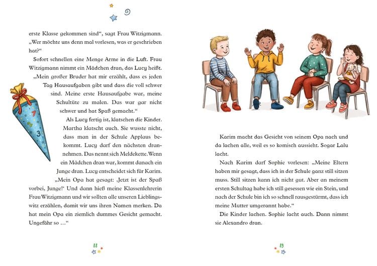 Produktbild: Erste Klasse, fertig, los! &ndash; Martha und Lalu kommen in die Schule