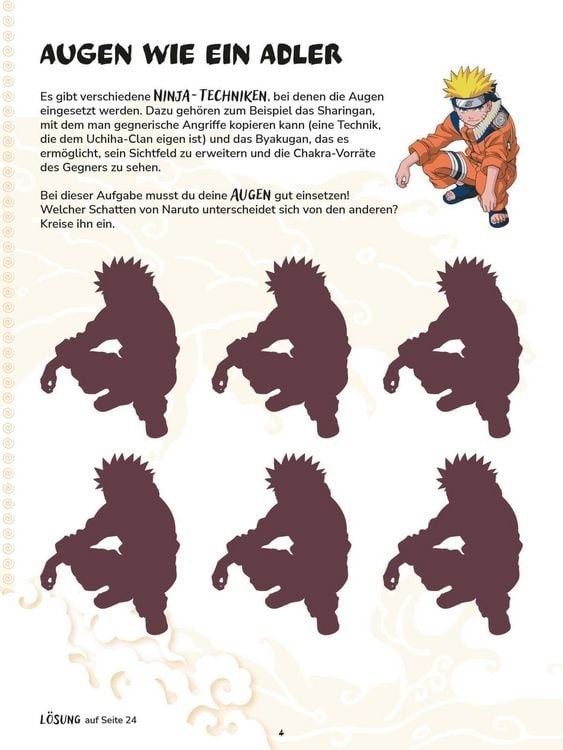 Produktbild: Naruto: Ninja-Stickerspa&szlig;