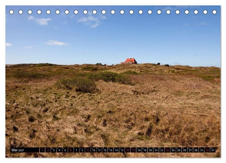 Produktbild: Insel Spiekeroog (Tischkalender 2027 DIN A5 quer), CALVENDO Monatskalender