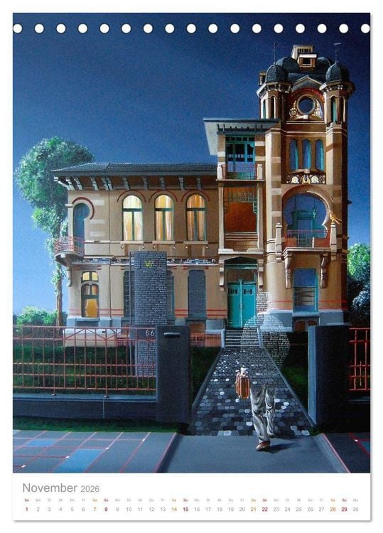 Produktbild: Blau Tr&auml;umen (Tischkalender 2026 DIN A5 hoch), CALVENDO Monatskalender