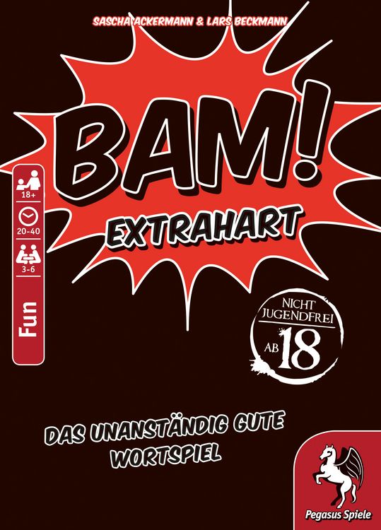 Produktbild: Pegasus - Bam! Extrahart, Kartenspiel