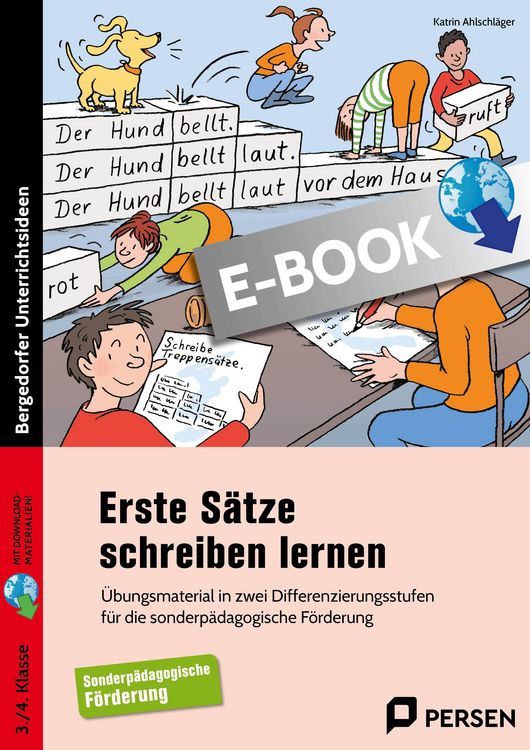 Produktbild: Erste S&auml;tze schreiben lernen - 3./4. Klasse
