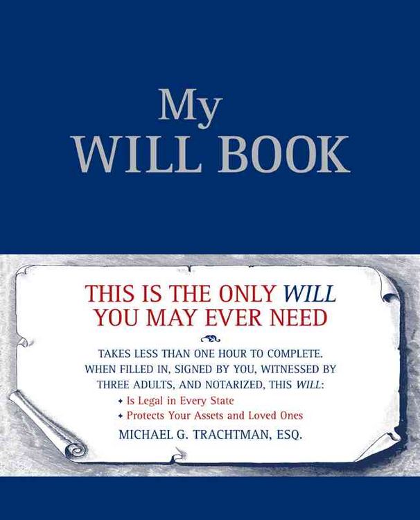 Produktbild: My Will Book
