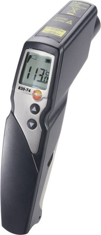 Produktbild: Testo 830-T4 Infrarot-Thermometer Optik 30:1 -30 - +400&deg;C Kontaktmessung