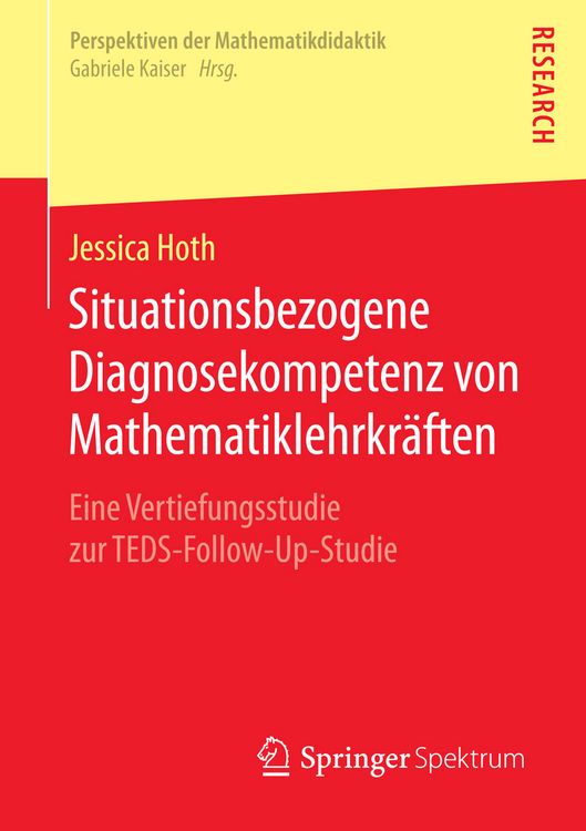 Produktbild: Situationsbezogene Diagnosekompetenz von Mathematiklehrkr&auml;ften