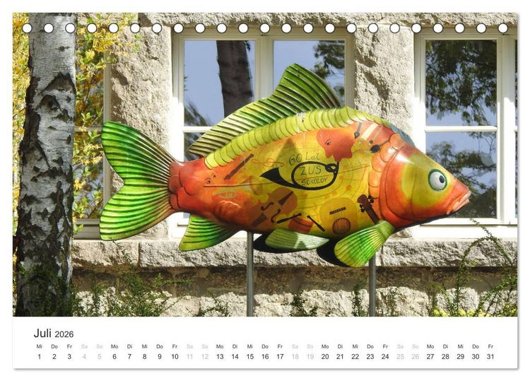 Produktbild: OBERPFALZ KULT.L - Urlaub in Nord-Bayern (Tischkalender 2026 DIN A5 quer), CALVENDO Monatskalender