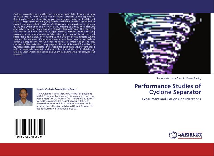 Produktbild: Performance Studies of Cyclone Separator