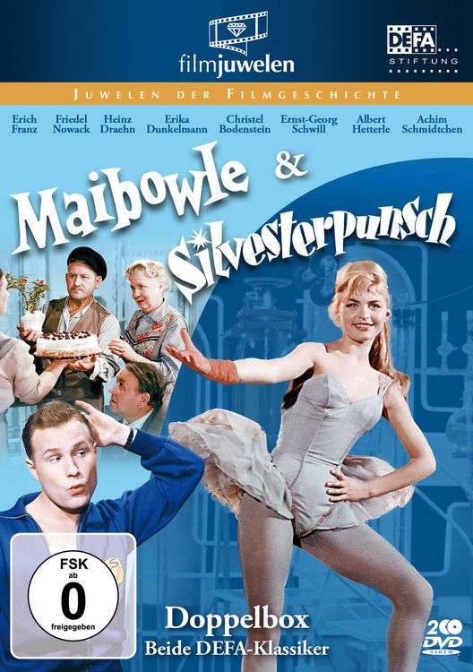 Produktbild: Maibowle & Silvesterpunsch - Doppelbox (HD remastered) (DEFA Filmjuwelen) [2 DVDs]
