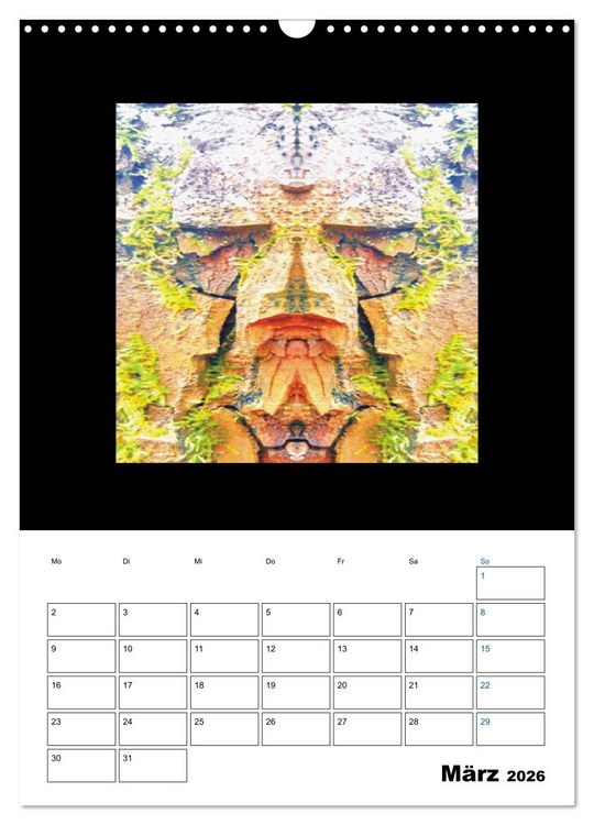 Produktbild: Nature's Faces (Wandkalender 2026 DIN A3 hoch), CALVENDO Monatskalender