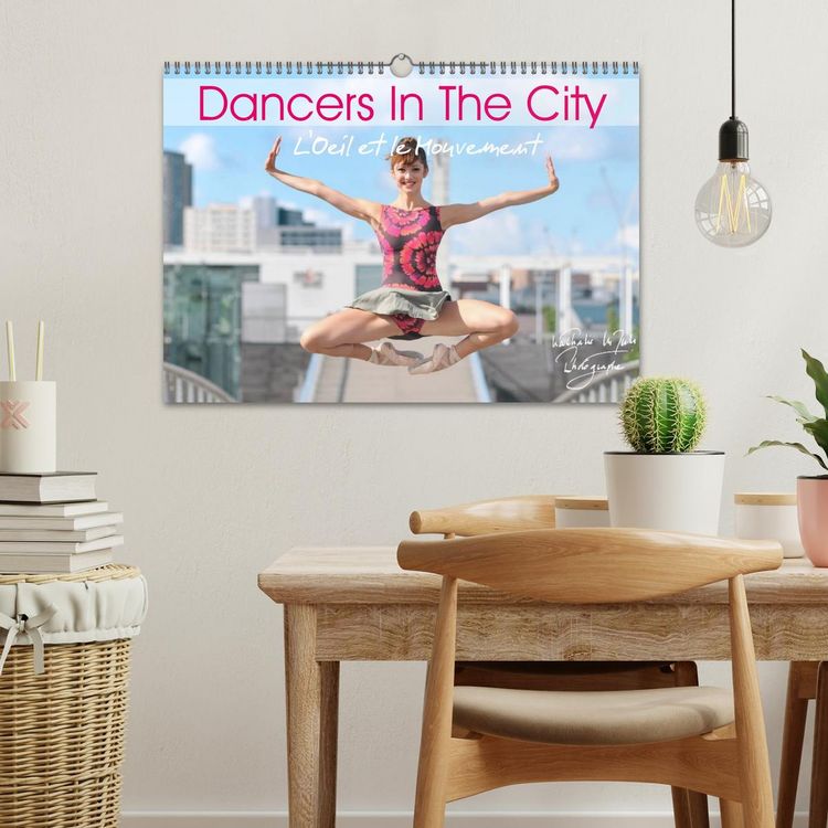Produktbild: DANCERS IN THE CITY L'Oeil et le Mouvement (Wall Calendar 2026 DIN A3 landscape), CALVENDO 12 Month Wall Calendar