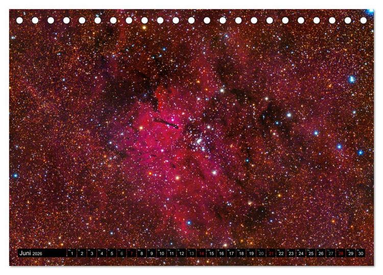 Produktbild: Wunder der Milchstra&szlig;e (Tischkalender 2026 DIN A5 quer), CALVENDO Monatskalender