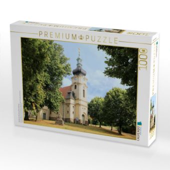 Produktbild: CALVENDO Puzzle Dorfkirche Meseberg, Brandenburg | 1000 Teile Lege-Gr&ouml;&szlig;e 64x48cm Foto-Puzzle f&uuml;r gl&uuml;ckliche Stunden