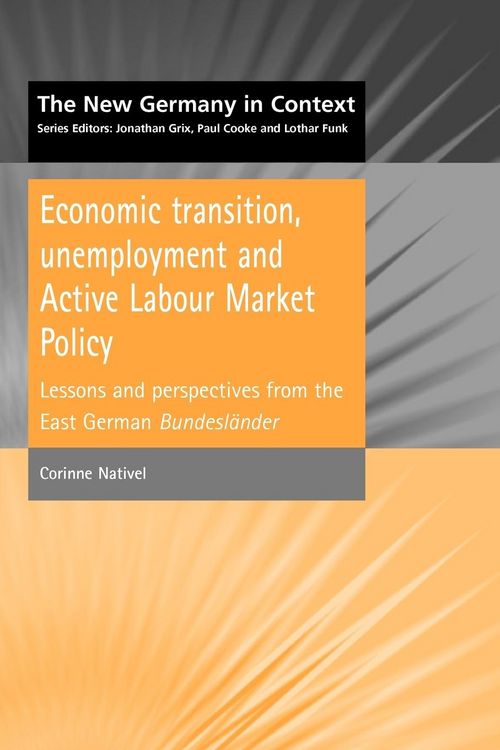 Produktbild: Economic Transition, Unemployment and Active Labour Market Policy