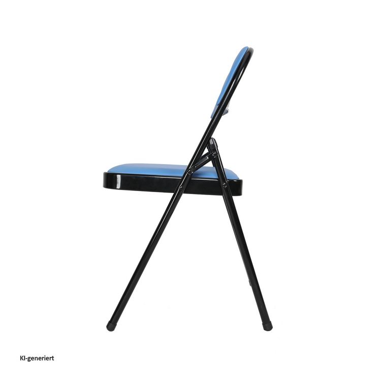 Produktbild: HTI-Living Klappst&uuml;hle 6er Set Wedigo Blau Klappst&uuml;hle 6er Set Wedigo Blau