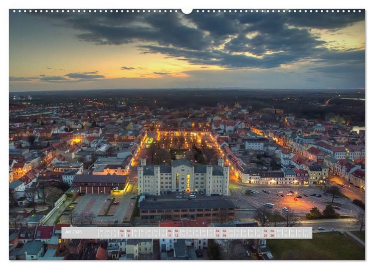 Produktbild: Bernburg meine Heimat - meine Stadt (hochwertiger Premium Wandkalender 2026 DIN A2 quer), Kunstdruck in Hochglanz