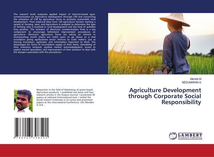 Produktbild: Agriculture Development through Corporate Social Responsibility