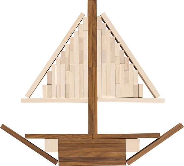 Produktbild: goki nature Bausteine nature II, Holzbausteine