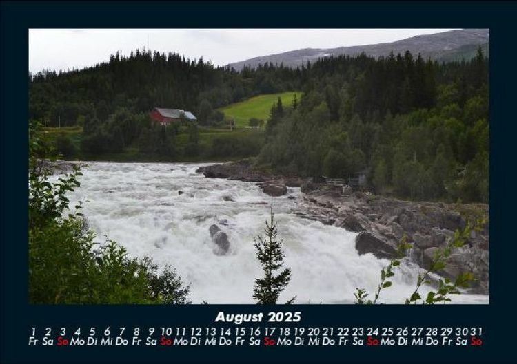 Produktbild: Wasserf&auml;lle 2025 Fotokalender DIN A5