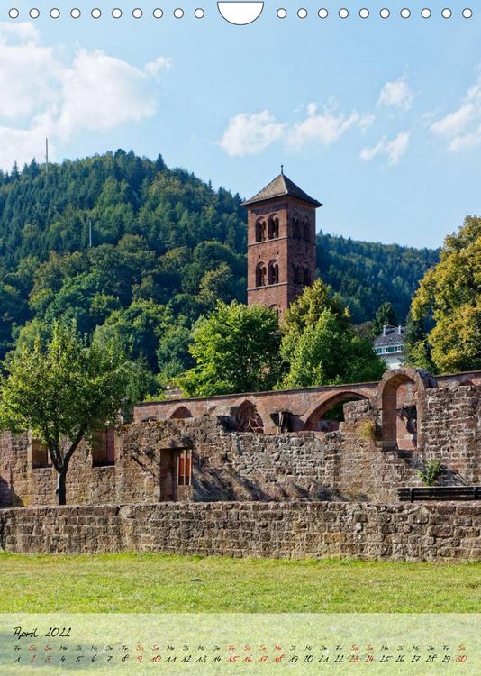 Produktbild: Kloster Hirsau-Benediktinerkloster im Nordschwarzwald (Wandkalender 2022 DIN A4 hoch)