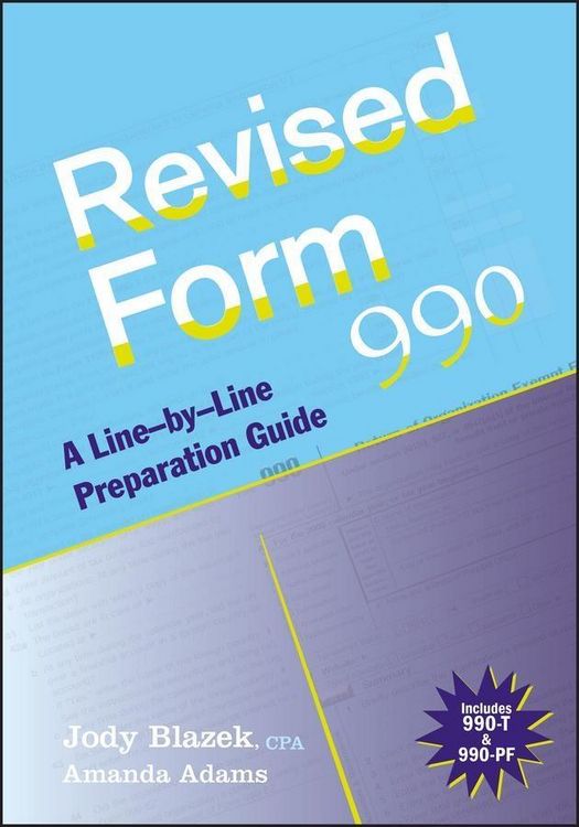 Produktbild: Revised Form 990