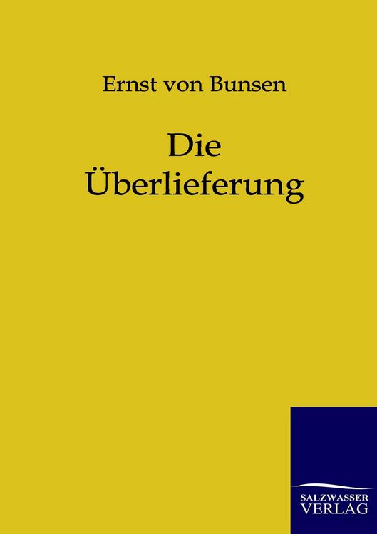Produktbild: Die &Uuml;berlieferung