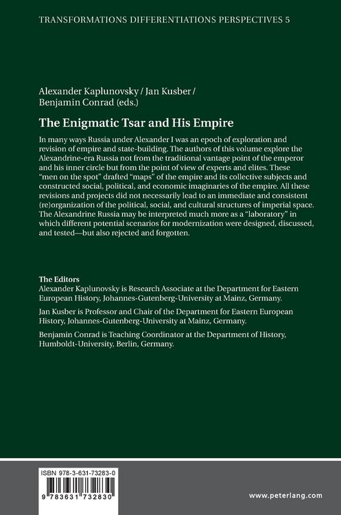 Produktbild: The Enigmatic Tsar and His Empire