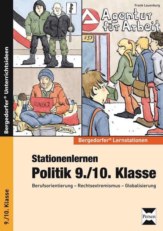 Produktbild: Stationenlernen Politik 9./10. Klasse