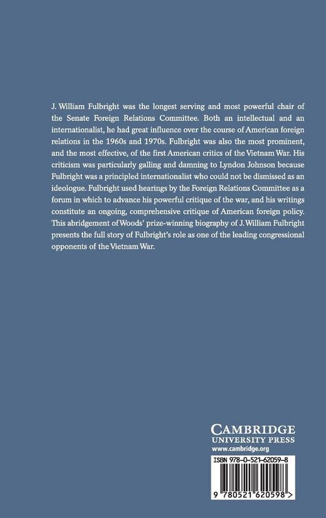 Produktbild: J. William Fulbright, Vietnam, and the Search for a Cold War Foreign Policy