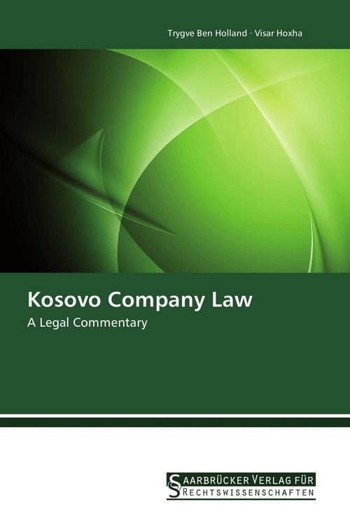 Produktbild: Kosovo Company Law