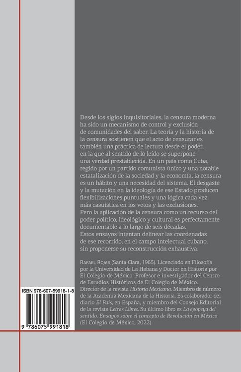Produktbild: Breve historia de la censura y otros ensayos sobre arte y poder en Cuba