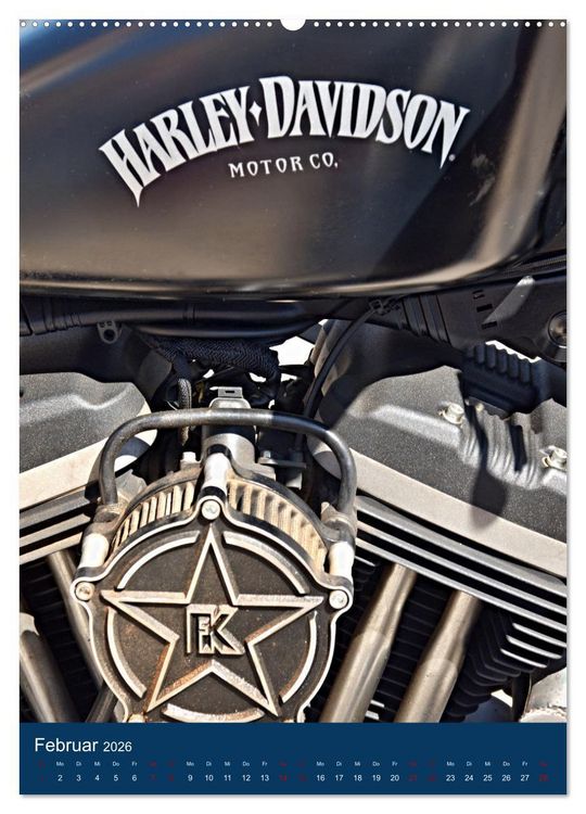 Produktbild: Mein Motorradkalender (Wandkalender 2026 DIN A2 hoch), CALVENDO Monatskalender