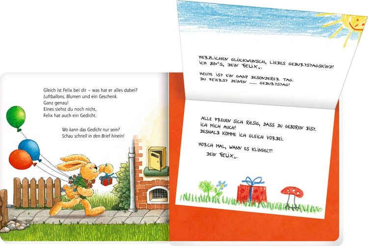 Produktbild: Erste Geburtstagspost von Felix