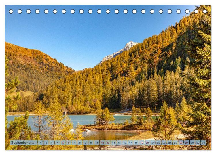 Produktbild: Lungau / &Ouml;sterreich (Tischkalender 2026 DIN A5 quer), CALVENDO Monatskalender