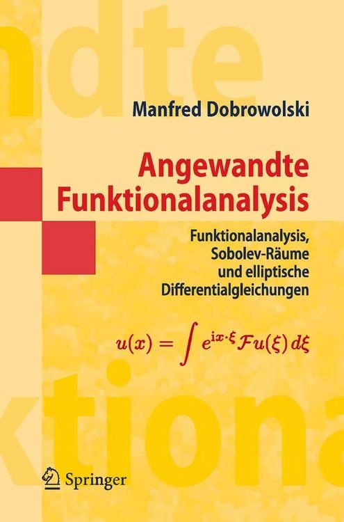 Produktbild: Angewandte Funktionalanalysis